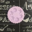 Molde de silicone flocos de neve para decorar f359