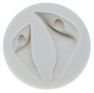 Molde de Silicone Flor Copo de Leite Pasta Americana Biscuit