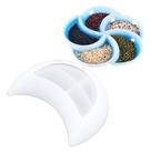 molde de silicone formato bandeja Meia Lua