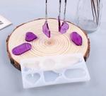 Molde De Silicone Formato Bijuterias E Chaveiros Modelo 3
