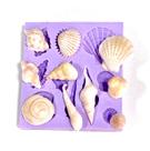 Molde de silicone fundo do mar para confeitar f42