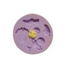 Molde de silicone futebol confeitaria biscuit f933