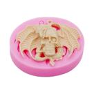 Molde De Silicone Grande Para Colar/Pingente De Esqueleto De Dragão Voador Para Decoração De