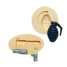 Molde de silicone kit 2 moldes free fire para decorar f684