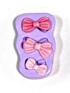 Molde de silicone lacinho para confeitar f14