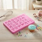 Molde De Silicone Letra Cursiva Maiuscula