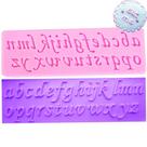 Molde De Silicone Letra Cursiva Minuscula
