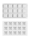 Molde de Silicone MINI Bubble 15 Cavidades Velas Artesanais