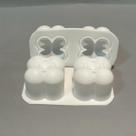 Molde de Silicone MINI Bubble 2 Cavidades p Velas Artesanais