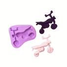 Molde de silicone moto para decorar f665