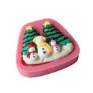 Molde de silicone natal para decorar f351