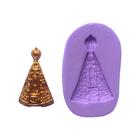 Molde de silicone nossa senhora para decorar f734