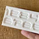 Molde de Silicone Números