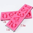 Molde de silicone números pirulito para decorar f391