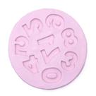 Molde de Silicone para Biscuit - Números 210