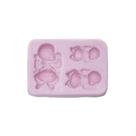 Molde de Silicone para Biscuit - Três Bebês 32
