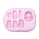 Molde de Silicone para Biscuit - Unicórnio Cute 298