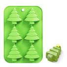 Molde de Silicone para Bolos em Formato de Árvore de Natal