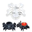 Molde De Silicone Para Castiçal De Aranha De Halloween, Decoração Gótica 3D Artesanal