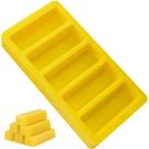 Molde de silicone para cera de abelha witbee com 5 barras de 1 oz, fácil de desenformar