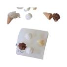 Molde De Silicone Para Fondant De Farinha De Milho, Molde De Silicone Para Velas, Para Fazer Doces,