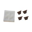 Molde De Silicone Para Fondant De Farinha De Milho, Molde De Silicone Para Velas, Para Fazer Doces,