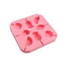 Molde de silicone para frutas com 8 cavidades perfeito para doces e chocolate