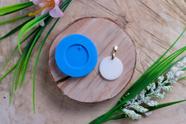 Molde de Silicone para Pingente Redondo liso