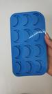 Molde de Silicone para Resina - Chaveiro Lua 3 cm 12 cav