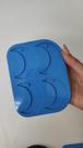 Molde de Silicone para Resina - Chaveiro Lua 5 cm 4 cav