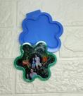 Molde de silicone para Resina - Flor Bandeja 10cm
