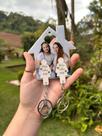Molde de Silicone para Resina - Porta Chave 2 Mulheres