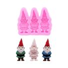 Molde De Silicone Para Sinos De Natal, Boneco De Neve E Casa De Neve Para Bolo De Fondant,