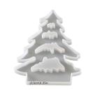 Molde De Silicone Para Suporte De Vela Em Formato De Árvore De Natal E Casa, DIY, Para Artesanato Em