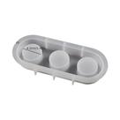 Molde De Silicone Para Suporte De Vela, Resina, Argila Polimérica, Concreto, Fabricação De Joias,