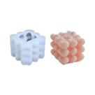 Molde De Silicone Para Vela Aromática Love Cube DIY, Para Resina Epóxi, Gesso, Confeitaria E