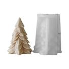 Molde De Silicone Para Vela De Árvore De Natal DIY, Molde De Gesso Para Aromaterapia, Decoração De