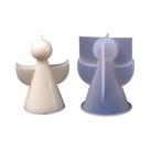 Molde De Silicone Para Vela Em Forma De Anjo, DIY, Para Sabão Artesanal, Concreto, Gesso, Resina,