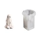 Molde De Silicone Para Velas Em Forma De Fantasma, Caveira E Boneco Mago De Halloween, Decoração