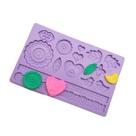 Molde de silicone passarinho, jardim,folha coração, mandala para decorar f810