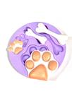 Molde de silicone patinhas osso para decorar f89