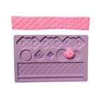 Molde de silicone pedras jóias acabamento para decorar f823