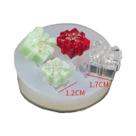 Molde De Silicone Pequeno Para Natal: Caixa De Presente, Resina Epóxi, Joias E Decoração De Casa