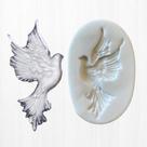 Molde de Silicone Pomba Espírito Santo (02)