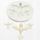 Molde de Silicone Pomba Espirito Santo