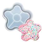 Molde De Silicone Porta Copos Flor