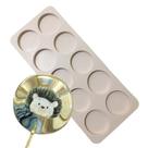 Molde de Silicone Redondo 5,5cm