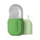 Molde De Silicone Reutilizável Para Rolo De Gelo Massageador Facial Para Cuidados Com a Pele Mantém