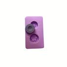 Molde de silicone rodinhas carro para decorar f675