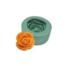 Molde de Silicone - Rosa Vela Grande